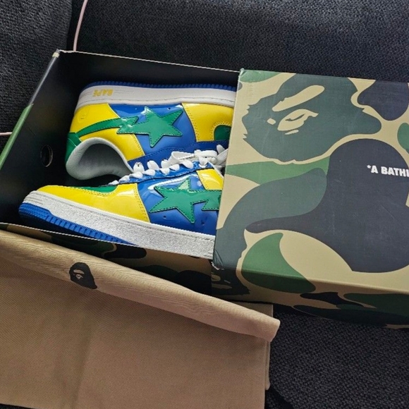 Bape Multicolor Star Sneakers - Picture 1 of 1